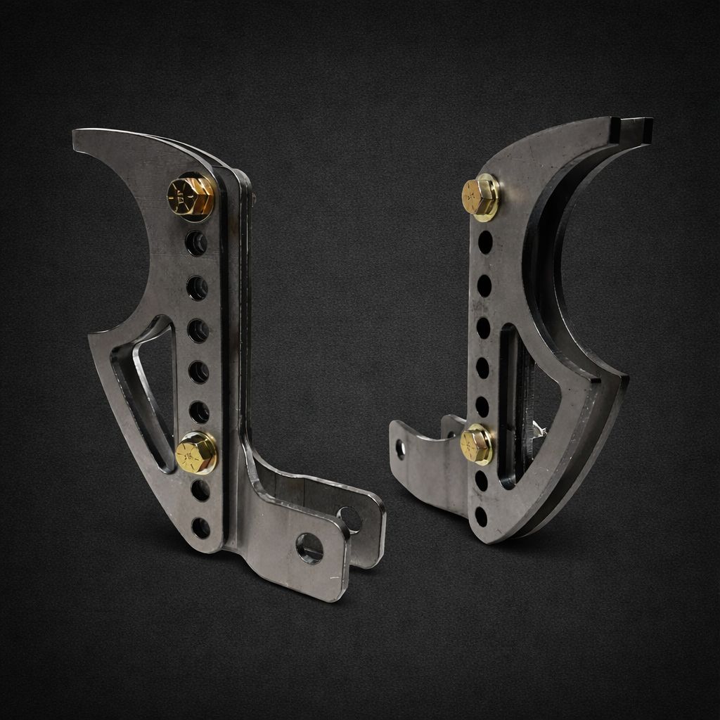 Universal Shock or Coilover Relocation Kit – Twisted Metalworkz