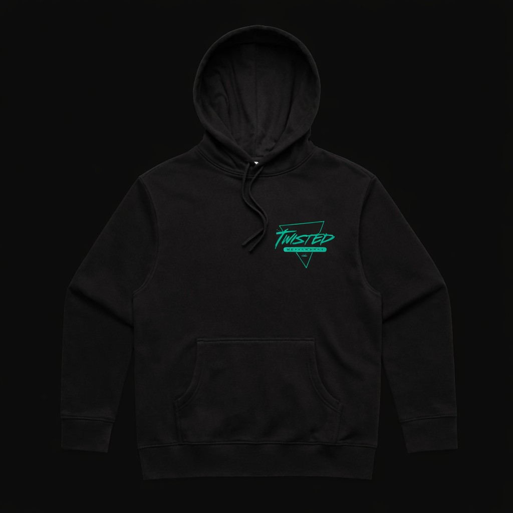 Sudadera con capucha Retro TwistedMetalWorkz