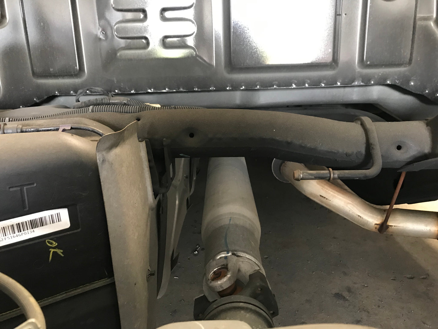 2008-2018 Silverado/Sierra Gas Tank Crossmember Notch
