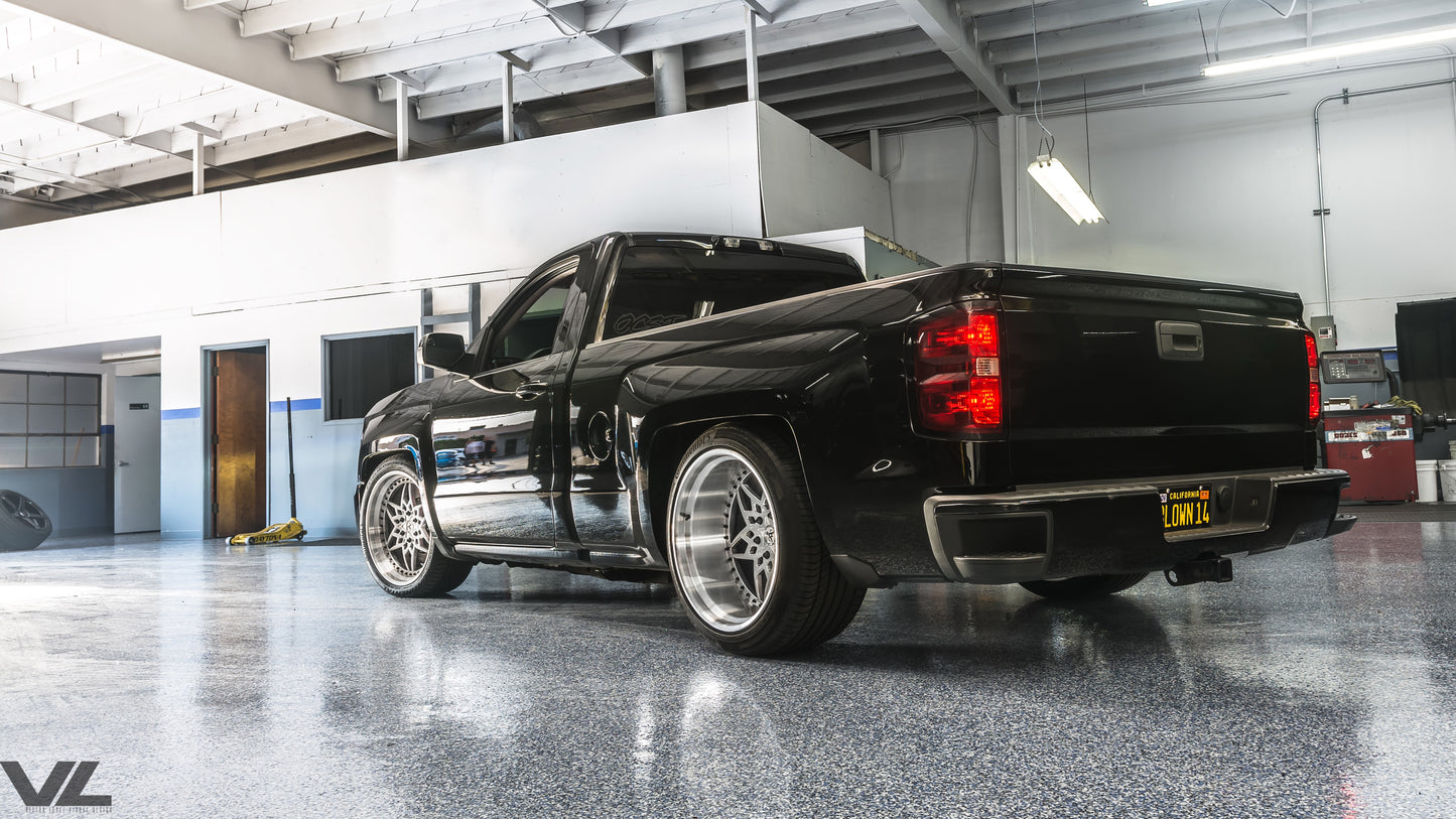 1988-2018 Silverado/Sierra 4 Link Suspension Kit With Viking Coilovers