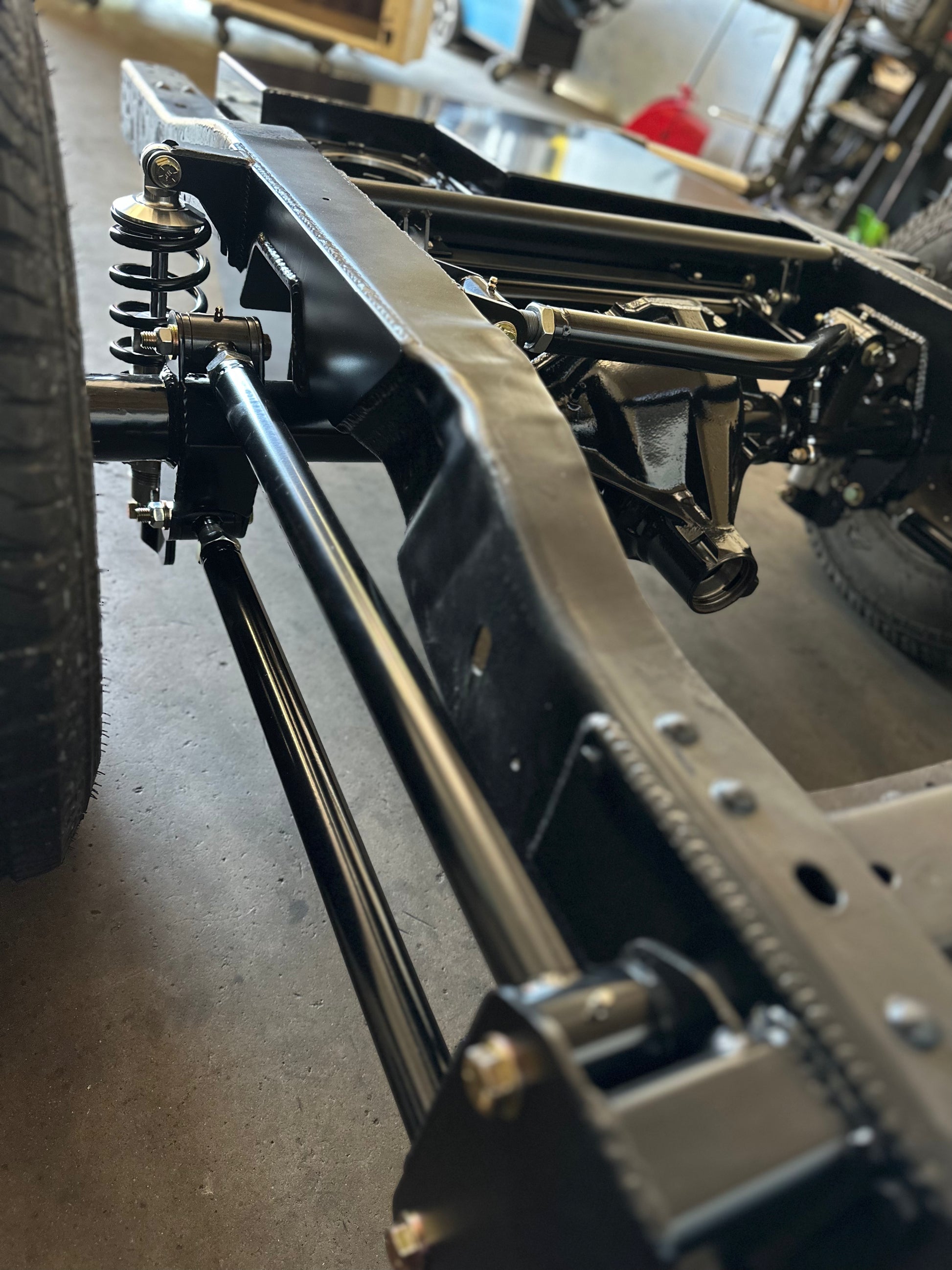 C10 Squarebody 4 Link Suspension Kit With Viking Coilovers