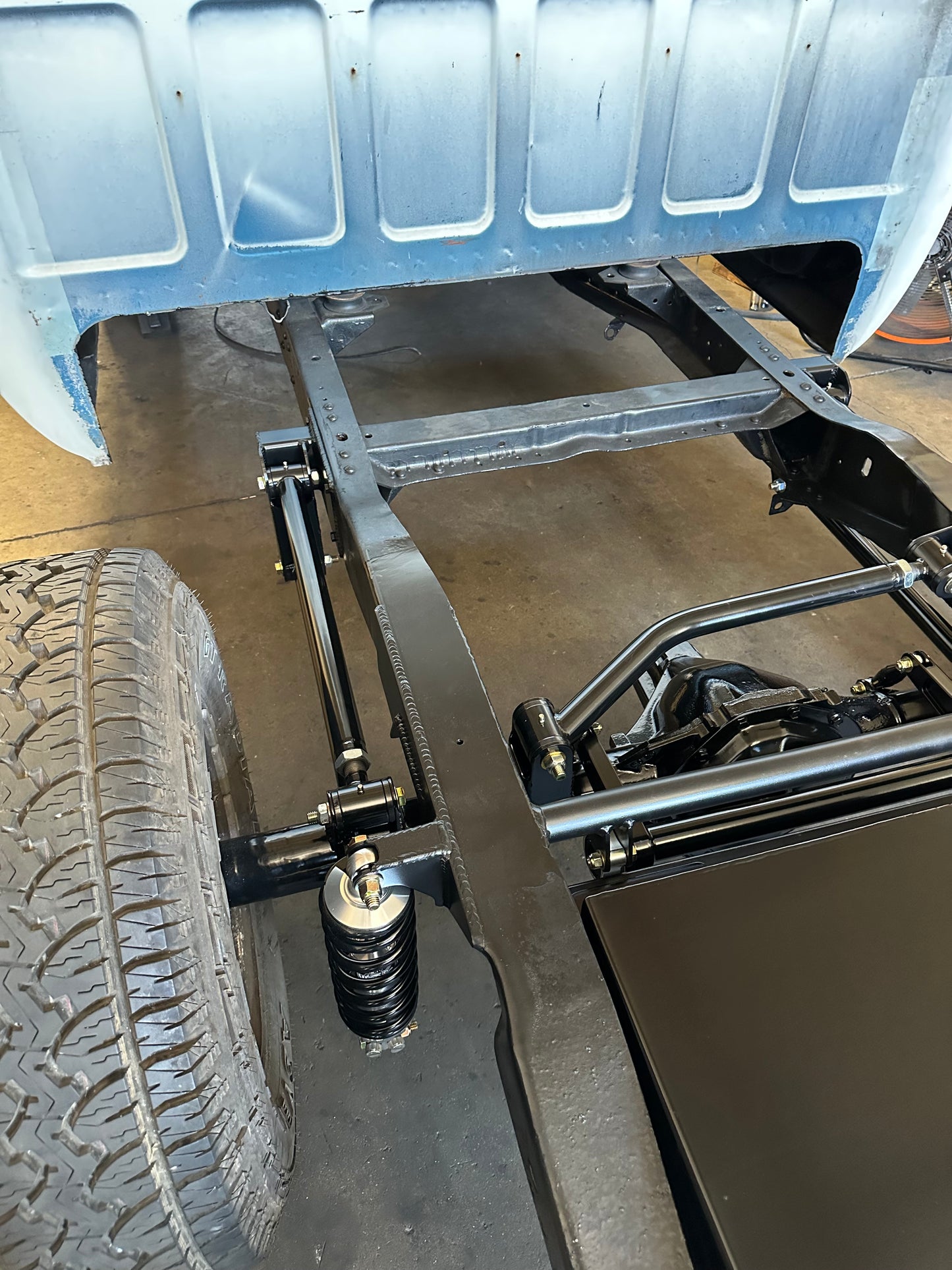 C10 Squarebody 4 Link Suspension Kit With Viking Coilovers