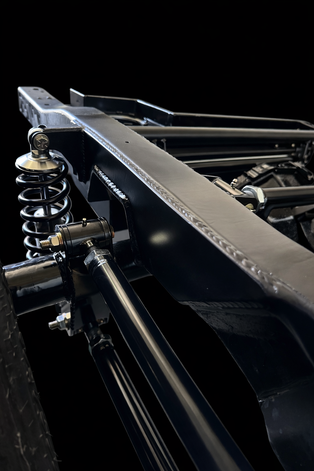 C10 Squarebody 4 Link Suspension Kit With Viking Coilovers