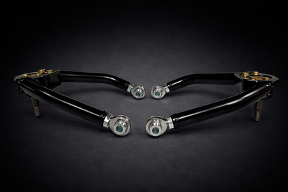 Spindle-Source Alignment Correcting Arms For Lowered 2019-2023 Chevy Silverado & GMC Sierra 1500 – Upper Kit, Greasable