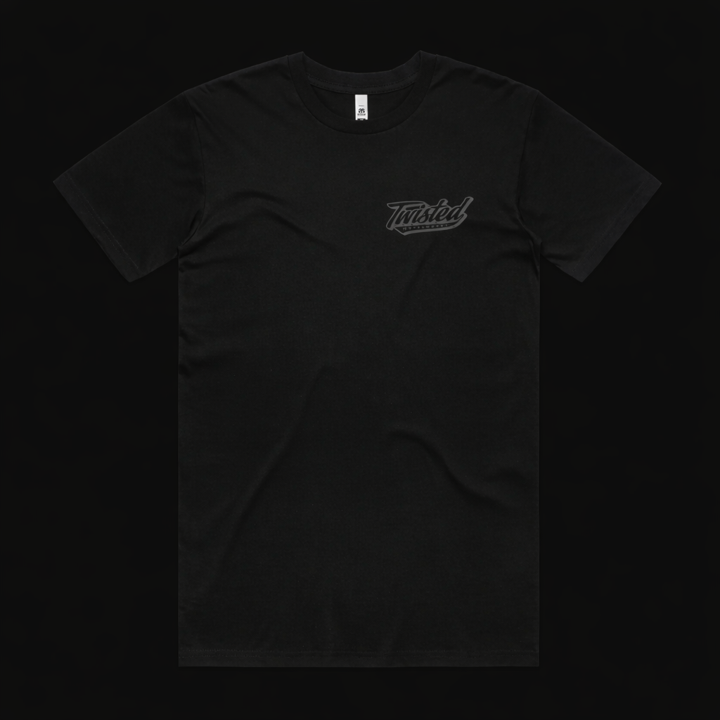 TWISTED 2 DOOR RED TAHOE SHIRT