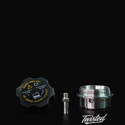 EXPANSION TANK MACHINED BUNG AND CAP SET