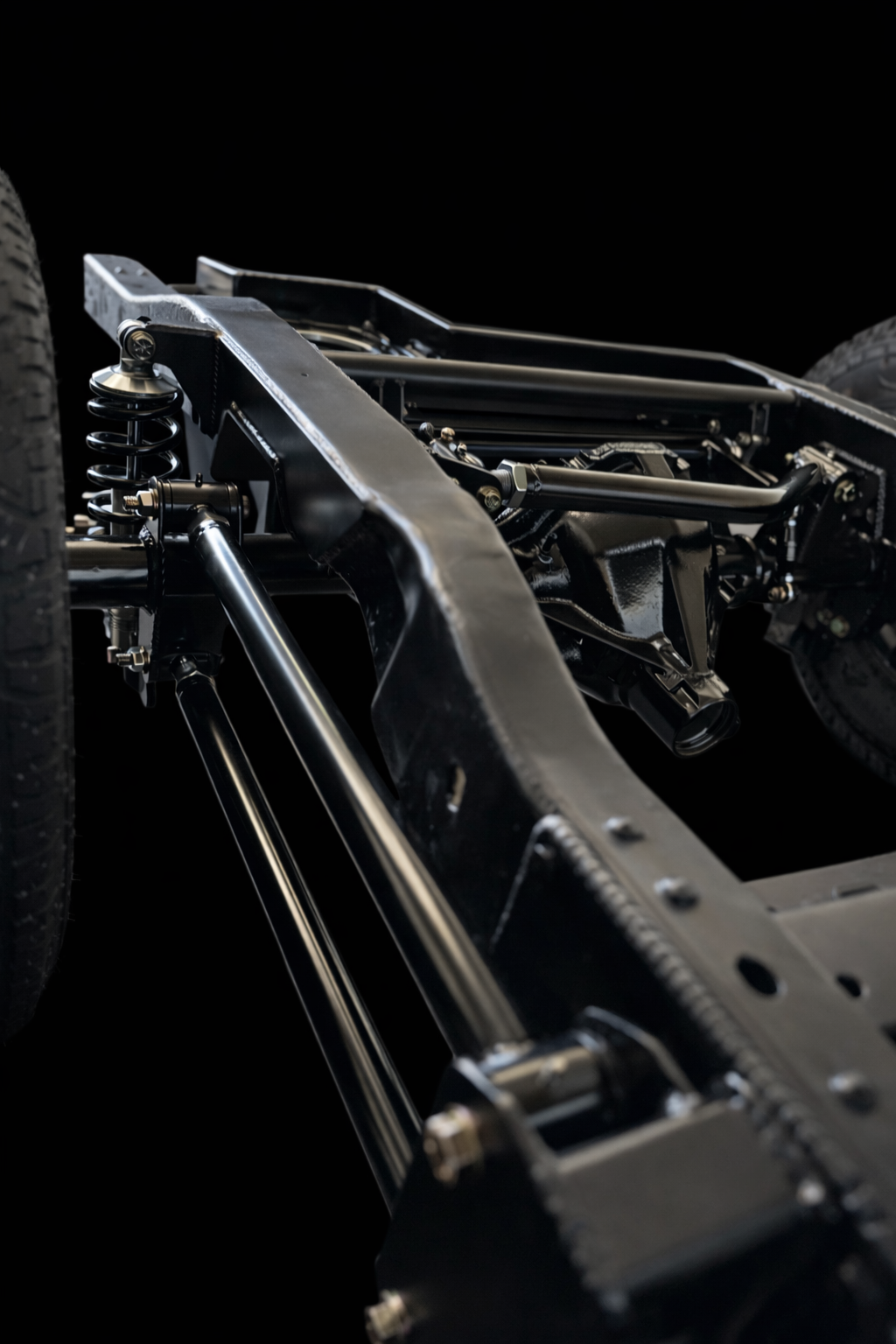 C10 Squarebody 4 Link Suspension Kit With Viking Coilovers