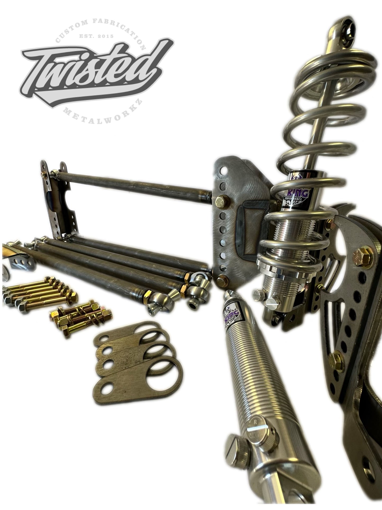 Twisted Inc. Race Inspired 4 Link Kit with Coilovers for GM Trucks